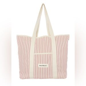 business & pleasure co. The Beach Bag in Laurens Pink Stripe